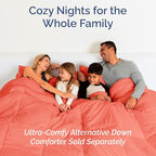 Full XL Bed Sheet Set - 4 Piece Extra Long Extended Full XL Sheets - Soft, Breathable & Cooling - Fits 8" to 16" Mattress with Deep Pockets - 54" x 80" - Easy-Fit, Wrinkle and Fade Resistant - Coral