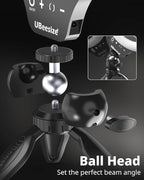 UBeesize 12" Desk Ring Light with Stand & Phone Holder - Adjustable Studio Light for Photography，Zoom Meetings, YouTube, TikTok, Live Streaming
