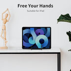 Kruodop 4 Pack 4" Metal Square Frame Easel Stands - Multi-Use Tabletop Display for Plates, Photos, Art, Books, Signs | Durable Mini Easels for Home Decor, Office, Studio & Vinyl Records