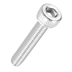 Kozelo 75pcs Socket Head Cap Screws - [M3-0.5 x 18mm] 304 Stainless Steel Allen Socket Drive for Electrical Motor 3D Printing Fan Engine Replacement Use, Silver