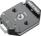 FALCAM F38 Quick Release Base V2, Quick Release System, Base with 1/4" and 3/8" Screw Thread for Tripod, Monopod, Stabilizer, Slider - 3364