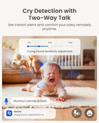 REOLINK Home Security Camera System, 4MP HD Plug-in Indoor WiFi 6 Pan Tilt Pet Camera, Baby Monitor, Night Vision, 2 Way Talk, Smart Human/Pet Detection, Local microSD Card Storage, E1(2 Pack)