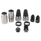 MAD OWL 4 Pack 15ft DMX Cables - Male Female XLR Connector for Microphone or Stage Lights