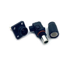 350A-450A 1500V Battery Energy Storage Connector, 120-185mm² High Current Connectors Quick Plug Terminal Black Right Angle Plug and Socket IP67 Waterproof Power Adapter Threaded Wiring