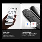 Eversolo T8 Music Streamer Transport with Remote | Dual Femtosecond Clocks, Fully Electrical Isolation Output & Stream Tidal, Qobuz and More | IIS, Coaxial, AES/EBU, USB Audio, and Optical Output