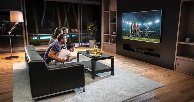 Ultra Slim Flat TV Wall Mount Bracket for Samsung BEC-H 50" Class 4K UHD Commercial LED TV - BE50C-H - Low 1.4" Profile Design, Heavy Duty Steel, Flush to Wall, Simple Install