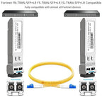 OPSTRAN 10GBASE-LR SFP+ Optical Transceiver Module, 1310nm, 10km, DDM, Duplex LC SMF, 10 Pack, Grey, Solid