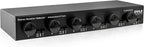 Pyle 6 Channel High Power Stereo Speaker Selector with Volume Control - Rugged and Durable Housing Construction, Cabinet Heat Sink, Plug and Play Easy Install - PLSHVC612