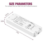 EMITEVER 50W Triac Dimmable Driver,Power Supply,AC 120V to DC 24V Transformer,Compatible with Lutron and Leviton Dimmers,for LED Lighting,Class 2,ETL Certified