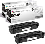 CS Replacement Toner Cartridge Compatible with HP 204A CF510A Black Color Pro MFP M180 MFP M180nw MFP M180n MFP M181fw MFP M154a 2 Set