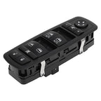 A ABSOPRO Power Window Switch No.68262252AC Front Left Driver Side Window Control Switch for Ram 1500 2500 3500 Black