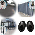 Safety Photocell Infrared Beam Sensor Photoelectric Motion Detector for Roller Door Opener Automatic Swing Sliding Gate Openers Garage Door Openers Access Control Security Alarm Systems