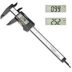 Digital Caliper Calipers Measuring Tool, 0-6inches Electronic Caliper with Premium Large LCD Screen, Inch and Millimeter Convert, Auto-Off Feature, High Precision and Clear Display, HnoaTovy