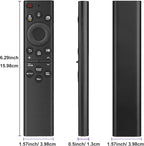 Voice Replacement Remote Control for All Samsung TV Curved Frame UHD QLED LED 4K 8K Smart TVs, with Voice Function