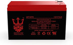 Neptune Power Products Brand NT1270 12V 7Ah Rechargeable Sealed Lead Acid Battery - Enduring 6-DW-7 UB1270-2 Pack Replacement Batteries