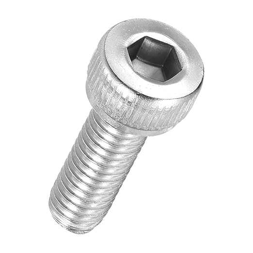 Kozelo 40pcs Socket Head Cap Screws - [M4-0.7 x 12mm] 304 Stainless Steel Allen Socket Drive for Electrical Motor 3D Printing Fan Engine Replacement Use, Silver