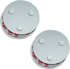 meioro Magnetic Smoke Detector Installation Tool,Quick and Easy Fastening Ceiling Mounted Kit for Smoke Alarm Ø 70mm,No Need Drill 10 Seconds Install Smoke Sensors(2 pcs)