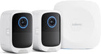 Safemo 4K Security Cameras Wireless Outdoor/Indoor, Battery Cameras for Home Security, No Monthly Fees, 32G Local Storage, Advanced AI, Color Night Vision, 2-Way Audio, Waterproof, 2.4Ghz WiFi