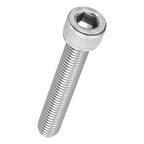 Kozelo 6pcs Socket Head Cap Screws - [M10-1.5 x 55mm] 304 Stainless Steel Allen Socket Drive for Electrical Motor 3D Printing Fan Engine Replacement Use, Silver