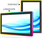 GreenTouch 21.5 Inch LED-Framed Touch Screen Monitor with HDMI VGA DP Interface,Front IP65/IK08 for Casino,Game Hall,KTV