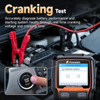 Car Battery Tester 24V 12V Load Tester, FOXWELL BT705 Plus 100-2000CCA Automotive Alternator Tester Digital Cranking Charging System Tester for Car Truck Marine ATV, Upgraded of BT705