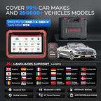 Launch X431 PROS V 5.0, 2026 Newly Bidirectional Scan Tool, Bluetooth Launch Scanner with DBSCar VII Connector,38+ Reset for All Cars,Online ECU Code,CANFD,FCA AutoAuth,VAG Guide,2 Yrs F-Ree Update