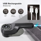 Fabric Shaver, Lint Remover, Lint Shaver with 2 Speeds 3 Replaceable Blades, Sweater Shaver, Clothes Shaver, Fabric Pilling Remover, Fabric Shaver for Furniture, Electric Lint Remover for Clothes