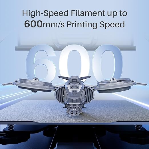 ELEGOO Rapid PLA Plus Filament 1.75mm Blue 1KG, PLA+ 3D Printer Filament for 600 mm/s High Speed Printing, Dimensional Accuracy +/- 0.02 mm, 1kg Cardboard Spool(2.2lbs)