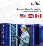 fast Cat. Audio Cable/Speaker Wire - PVC Jacket - UL Listed & (CMR-CL3R-FT4) Rated in-Wall Use - 100% Oxygen-Free Pure Bare Copper (OFC) - 500ft Pull Box (16AWG 4C (65) Highflex, Blue)