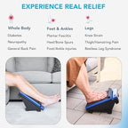 MedMassager Foot & Body Classic Combo | Deep Tissue Massage Therapy Units, at-Home Massager, Dual Speed Motors | Reduces Pain & Improves Blood Circulation | MMF08 & MMB01