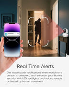 VSTARCAM 5G Indoor Camera Wireless, 2.5K QHD with 5X Zomm, Dual-Band WiFi, 360° Pan-Tilt, Color Night Vision, Motion Detection, Real-time Alerts, 2-Way Audio, Cloud & SD Card Storage(up to 256GB)