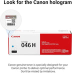 Canon Genuine 046 Cyan Toner Cartridge High Capacity Compatible with LBP654Cdw, MF731Cdw, MF733Cdw, MF735Cdw