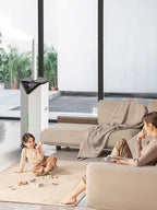 19L/5Gal Humidifiers for Bedroom Large Room 2800 sq ft, Quiet Humidifiers for Large Room, Floor Humidifier with 3 Mist Mode & Auto 180°Mist Tube for Home Whole House School Office Commercial Plants
