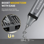52 in 1 Electric Screwdriver Set,XIAONIAN 3.7V Mini Precision Screwdriver Set with 48 S2 Magnetic Bits,USB-C Charging Cable,LED Light,Small Repair Tool Kit for Phone,Watch,Eyeglasses,PC,Camera,Laptop