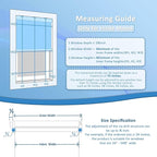 MANSNIX Smart Motorized Blinds with Remote, Cordless No-Drill Automatic Roller Shades, Blackout Electric Blind for Windows, White, 29.5 x 72