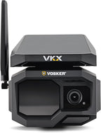 Vosker VKX Farmers Pack Solar 4G LTE Security Camera, Wireless Outdoor Surveillance for Farms, Sheds and Rural Properties, No Wi-Fi Needed, SIM Card Included Night Vision, IP65 Weather-Resistant