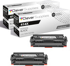 CS Replacement Compatible with HP 414X Toner Cartridge W2020X to use with Color Pro M479fdw M479fdn M479 MFP M454dw Color Enterprise M455dn MFP M480f (Black, 2-Pack)