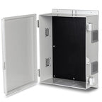 Namunanee Outdoor Electrical Junction Box, ABS Water Resistant Enclosure with Internal Mounting Panel & Hinged Cover, 15.7" H* 11" L* 5.9" W