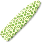 Extra Thick Ironing Board Cover and Pad, Spring Flower 15x54 Ironing Board Cover, Resist Scorching and Staining,Elastic Edges,Green