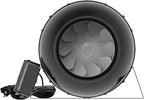 VENTS-US TT Silent M 315 Inline Duct Fan For High Static Pressure Application Up to 1050 CFM - UV Resistant, Sound Absorbing Casing, (12-3/8” Duct Diameter)