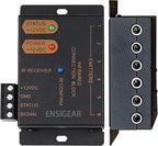 ENSIGEAR IR Repeater Kit, ir Repeater System, IR Remote Control Extender,Control 1 to 18Devices.Supports up to 100 Feet, Dual Sensors Receiver