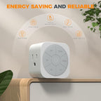 1 Pack Timer Outlet Indoor, Countdown Timers for Electrical Outlets Up to 6H for Lights, Iron, Fan, Electric Bike, Auto Shut Off Switch for Home Kitchen Bedroom, 1875W