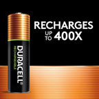 Duracell Ion Speed 1000 Battery Charger for AA and AAA Batteries, Includes 4 Pre-Charged AA Rechargeable Batteries, for Household and Business Devices (Pack of 2)