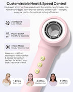 okaydeer 7 in One Hair Dryer Brush with Auto Wrap Curlers, Negative Ionic, No Heat Damage, Blow Dryer, Fast Drying & Frizz-Free Styling, Hot Air Styler, Straightener&Volumizing Brush with Storage Bag