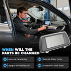 6.5'' Information GPS Dash Display Screen Fit for BMW X1 F48 2.0L 2016-2018 Fit for BMW X2 F39 2.0L 2016-2018 Dash Multimedia Navigation Monitor Replaces 9322123 9-322-123 65509322123 6550-9-322-123
