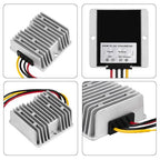 DC Voltage Boost Converter - 240W Automatic Boost Converter DC 24V to 48V 5A Waterproof Module for Golf Cart Club Car
