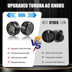Xomzema 3Pcs Upgraded Control Switch Knob for Toyota Tacoma 2005-2015,Air Conditioning AC Heater Blower Fan Climate Control Knobs Switch Button,Replace 55900-04020 65551820A