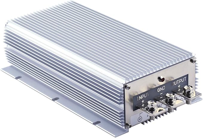 Cllena DC 24V to 12V 100A 1200W Waterproof Buck Transformer Power Supply