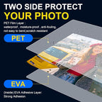 BURVAGY 400 Pack Laminating Sheets, 3 Mil, 9 x 11.5 Inches Thermal Laminating Pouches Lamination Sheet Paper for Laminator, Clear, Letter Size, Office and School Supplies