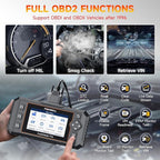 2026 FOXWELL NT624 Elite OBD2 Scanner, All System with 8 Resets ABS Bleeding/SAS/Oil/TPS/EPB/BRT/Injector/D-P-F Resets Battery Test Upgrade of NT614 Elite Car Code Reader Scan Tool for All Cars